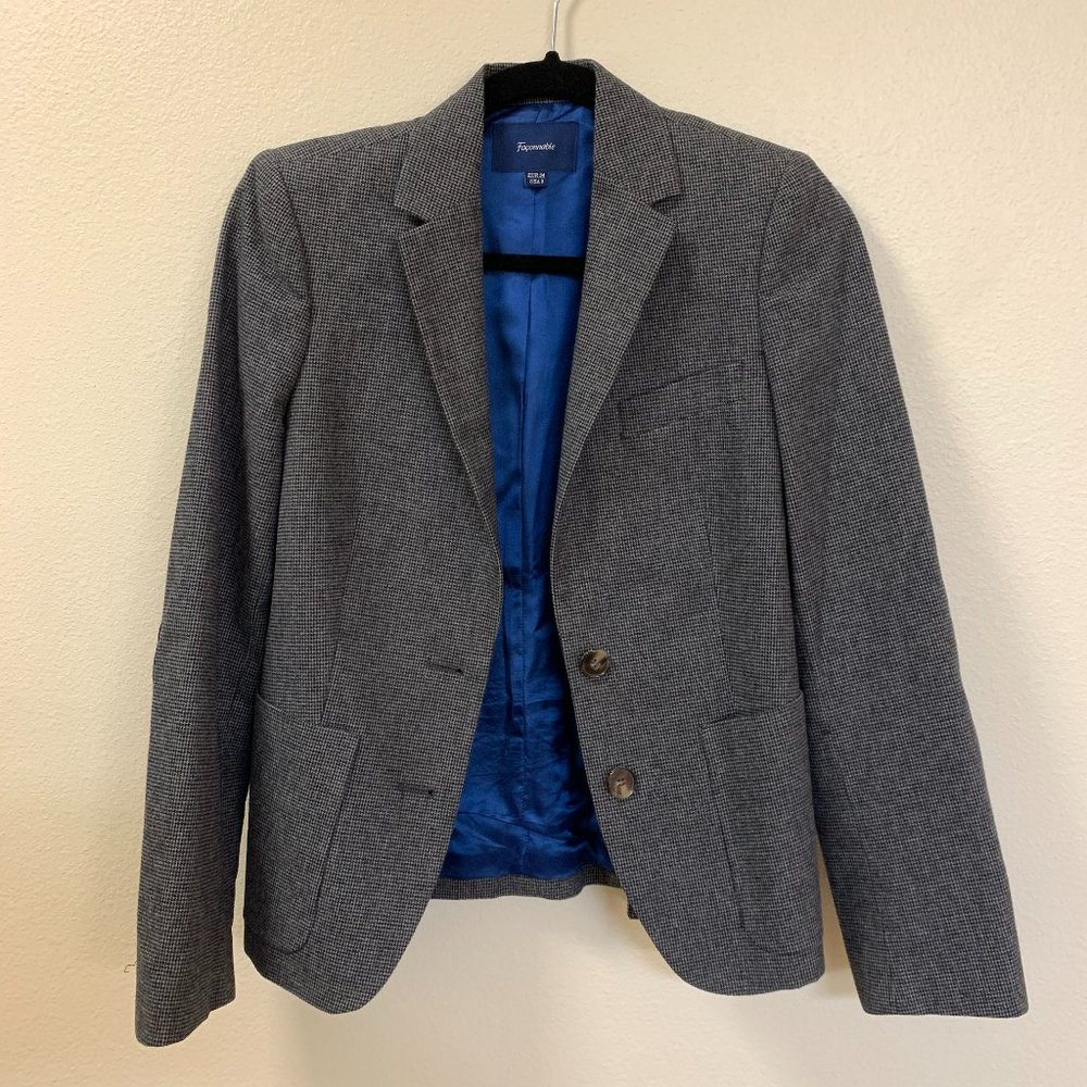 Faconnable Houndstooth Blazer